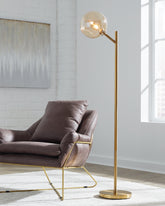 Orleans Furniture - Ashley Furniture - Abanson Lighting - Metal Floor Lamp (1/CN) / Black - L734381